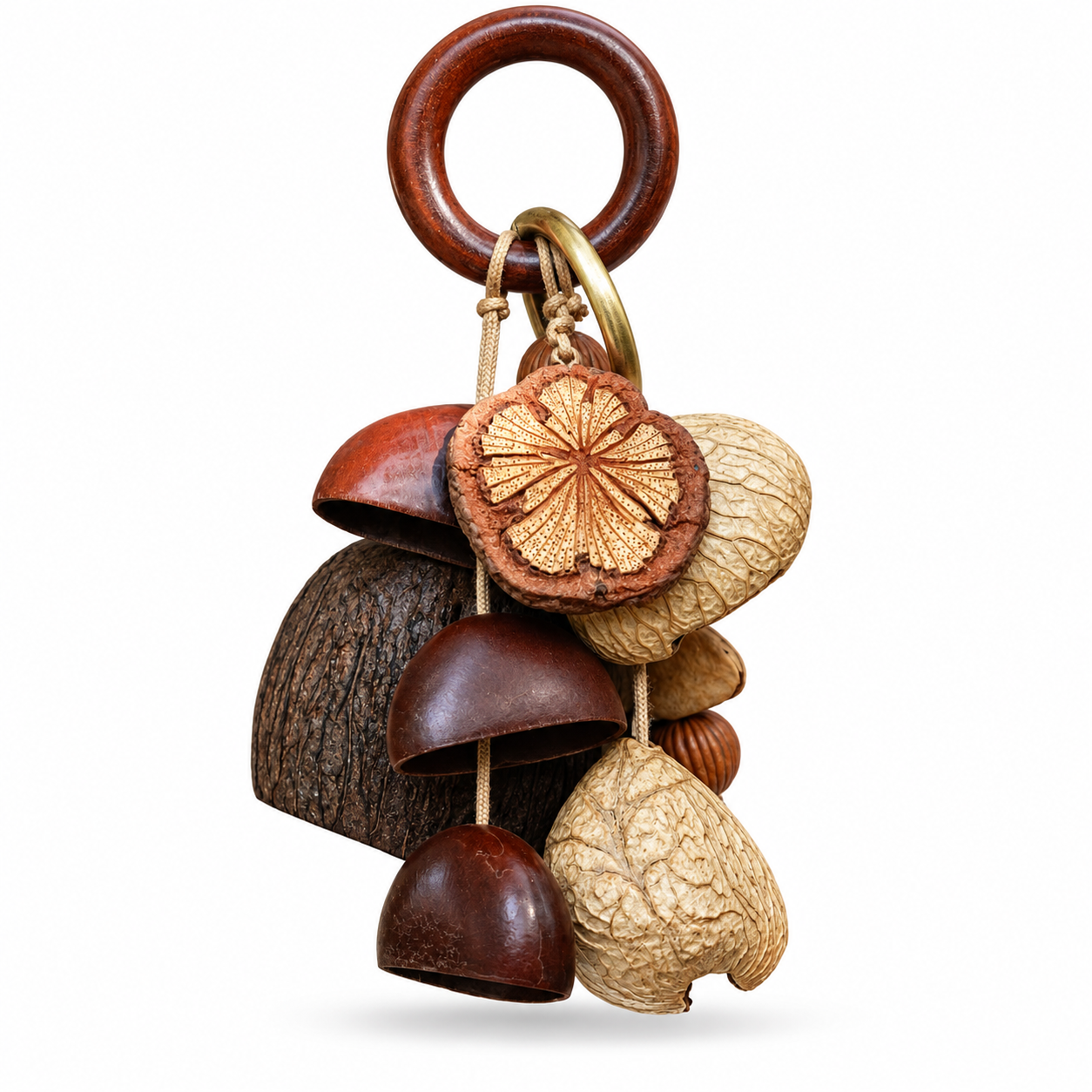 Natural Seed Pod Wind Chime