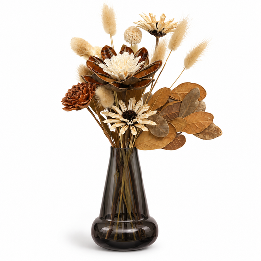 Rustic Dried Flower Vase Set