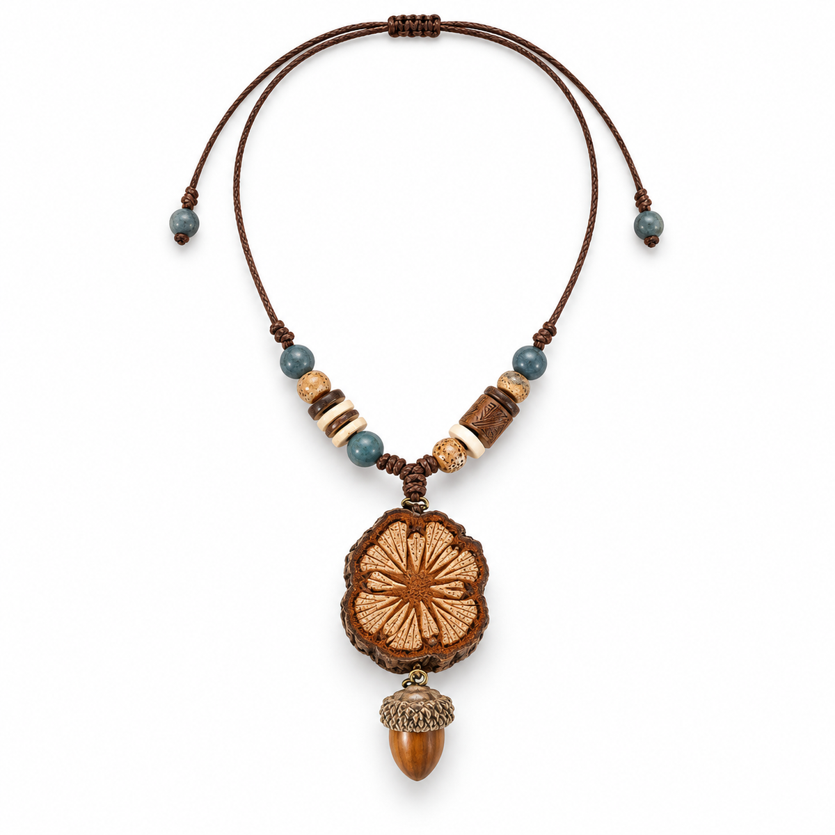 Natural Herbal Pendant Necklace