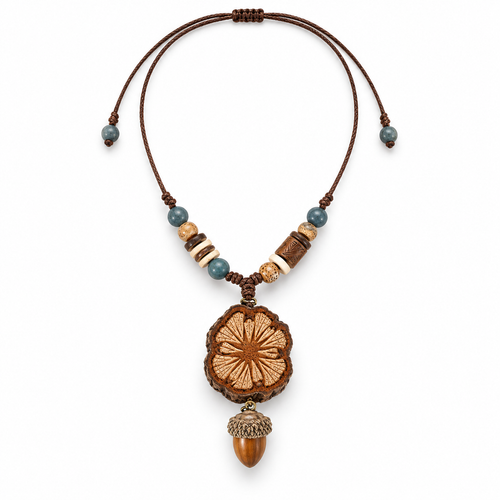 Natural Herbal Pendant Necklace