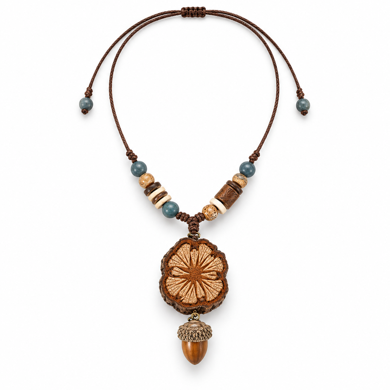Natural Herbal Pendant Necklace