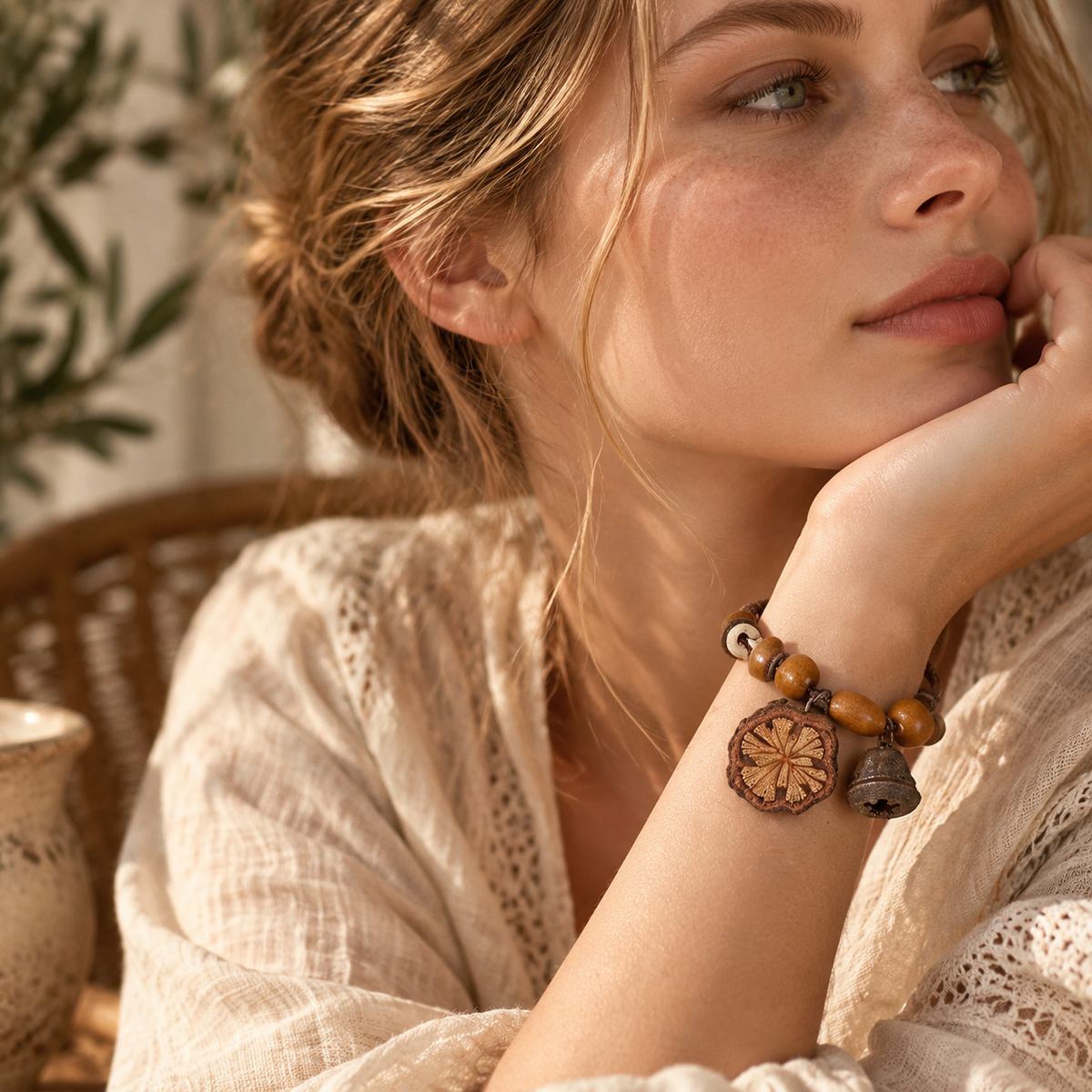 Natural Herbal Charm Bracelet