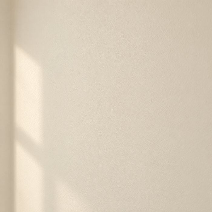 Close-up of a smooth painted interior wall